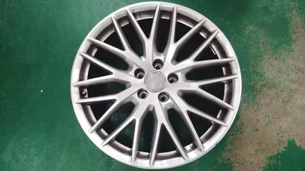 아우디 A6 TDI 휠수리 및 휠수리 및 휠도색 작업 완료 / 부천시 소사구