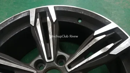 BMW M5 다이아컷팅 순정휠 휠수리 & 휠복원 작업 완료 / 부천시 소사구