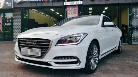 제네시스 G80 휠수리 및 타이어 교환 작업 후기 / 부천시 소사구