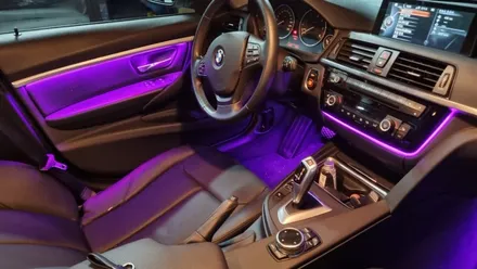 부산 BMW 3시리즈 320D F30 엠비언트 라이트 시공 / 인코브 커스텀 엠비언트 버전3 / 부산진구