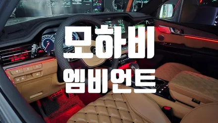 부산 모하비 더 마스터 엠비언트 라이트 시공 / 인코브 부산지사 / 부산진구