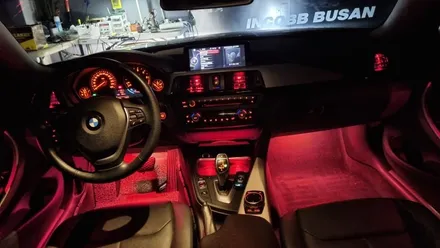 부산 BMW 4시리즈 420D (F32) 엠비언트 라이트 비노출 전문시공 / 인코브(INCOBB) 부산지사 / 부산진구