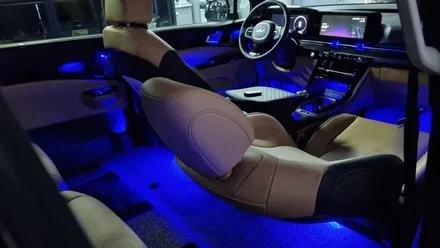 부산 카니발 KA4 비노출 순정형 엠비언트 라이트는 인코브 부산지사에서 / LED RGB 무드등, 풋등 / 부산진구