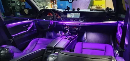 부산 BMW 5시리즈 F10 엠비언트 라이트 / 인코브 버전3 / 국내생산 비노출 무드등 풋등 튜닝 / 부산진구