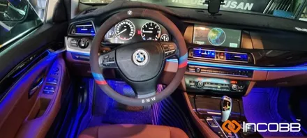 BMW F10 5시리즈 엠비언트 라이트 순정형으로 장착 ! / 부산진구