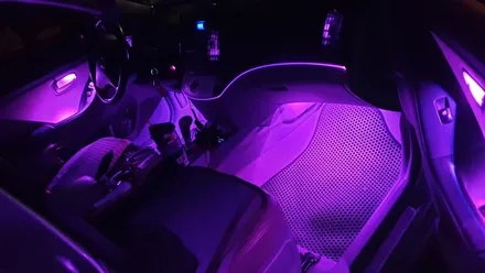 [부산] 아반떼HD 엠비언트 라이트(Ambient Light) 작업 후기_인코브 부산지사(초읍점) / 부산진구