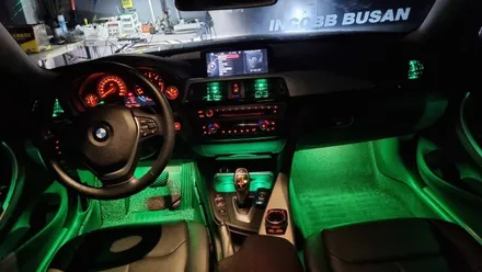 부산 BMW 4시리즈 420D (F32) 엠비언트 라이트 비노출 전문시공 / 인코브(INCOBB) 부산지사 / 부산진구