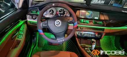 BMW F10 5시리즈 엠비언트 라이트 순정형으로 장착 ! / 부산진구