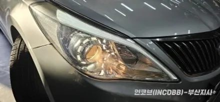 현대 그랜저HG 아이라인 미등 LED 불량으로 자동차검사 불합격 수리 / 부산진구
