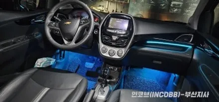 부산 더 뉴 스파크 인코브 엠비언트 라이트 부분시공 만족도 최강! / 부산진구