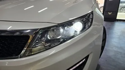 부산 / K5 HID 전조등 / 광도미달 반사판 교체 LED 벌브 교체 / 인코브 부산지사 / 부산진구