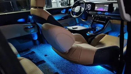 부산 카니발 KA4 비노출 순정형 엠비언트 라이트는 인코브 부산지사에서 / LED RGB 무드등, 풋등 / 부산진구