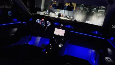 폭스바겐 파사트 GT 엠비언트 무드등 풋등 시공 / 수입차 전문 인코브 부산 지사^^ / 부산진구