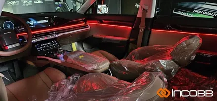 부산 GN7 디 올 뉴 그랜저 / 순정형 엠비언트 라이트 인코브 부산지사 시공 / 부산진구