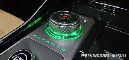 기아 쏘렌토 MQ4 기어다이얼 엠비언트 아름다운 포인트 완성 / 부산진구