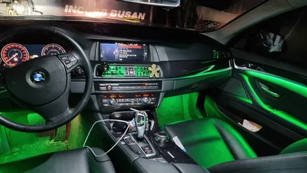 부산 BMW 5시리즈 520D, 528i 엠비언트 라이트 / 광량 최강 Up, 송풍구 엠비언트 시공 !! / 부산진구