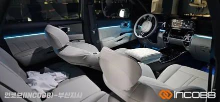 기아 쏘렌토 MQ4 깔끔한 매립 순정형 엠비언트 라이트 인코브 부산지사 / 부산진구