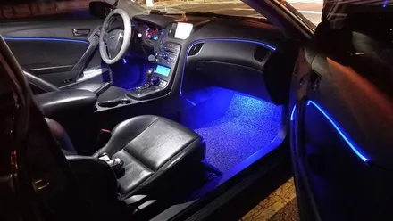 제네시스 쿠페(Genesis Coupe)_BK 엠비언트 라이트(Ambient Light) 작업 / 부산진구