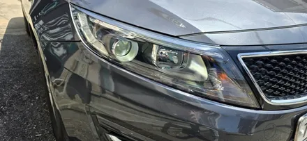 부산 / 더 뉴 K5 1.5세대 할로겐 / 광도미달 반사판 교체, LED 인증 전조등 교체 / 부산진구