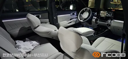 기아 쏘렌토 MQ4 깔끔한 매립 순정형 엠비언트 라이트 인코브 부산지사 / 부산진구
