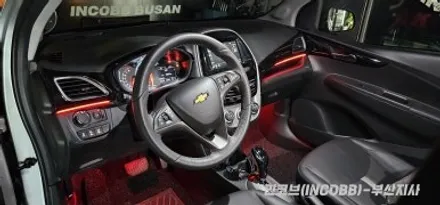 부산 더 뉴 스파크 인코브 엠비언트 라이트 부분시공 만족도 최강! / 부산진구