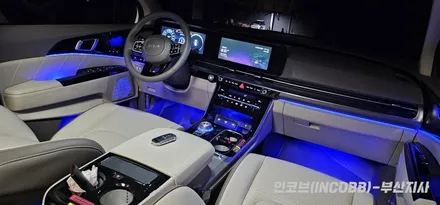 부산 / 카니발 KA4 하이리무진 / 엠비언트 라이트 무드등 / 부산진구