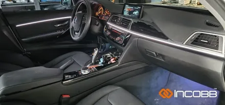 BMW 320D F30 엠비언트 라이트 시공 / 부산 경남 울산 양산 김해 창원 / 부산진구