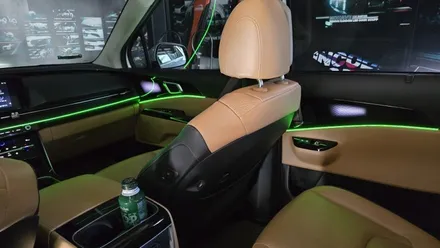 부산 양산 / ka4 카니발 / 기어다이얼 조그다이얼 엠비언트 라이트 시공 전문 / 인코브 부산지사 / 부산진구