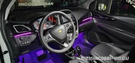 부산 더 뉴 스파크 인코브 엠비언트 라이트 부분시공 만족도 최강! / 부산진구