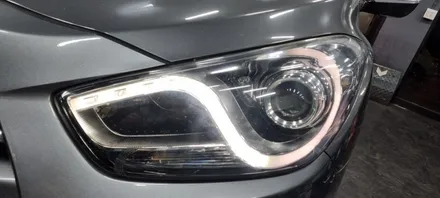 부산 i40 DRL 데이라이트 수리 & LED 번호판등 교체 / 부산진구