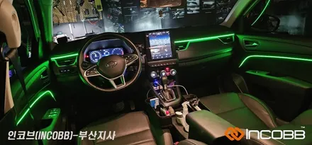 부산 르노 XM3 엠비언트 라이트 튜닝으로 아름다움 한스푼 추가 / 부산진구