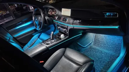 부산 BMW 7시리즈 750Li (F01) 엠비언트 라이트 / 인코브(INCOBB) 부산지사 / 부산진구