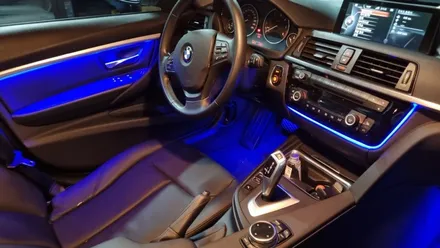 부산 BMW 3시리즈 320D F30 엠비언트 라이트 시공 / 인코브 커스텀 엠비언트 버전3 / 부산진구