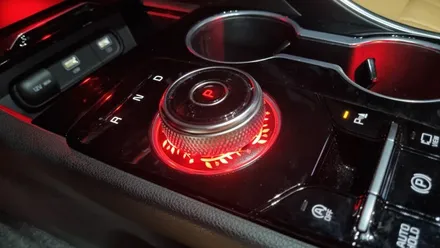 부산 k5 dl3 기어다이얼 엠비언트 인코브 스타일링으로 시공 / 부산진구