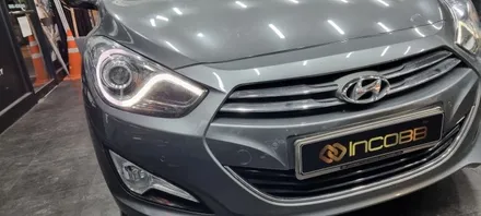 부산 i40 DRL 데이라이트 수리 & LED 번호판등 교체 / 부산진구