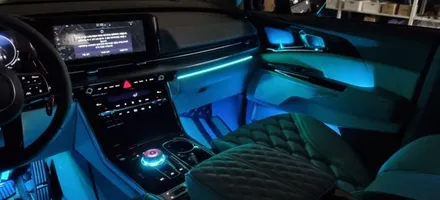 부산 4세대 KA4 카니발 엠비언트 라이트 작업으로 아름다움 한스푼 추가 ^^ / 부산진구