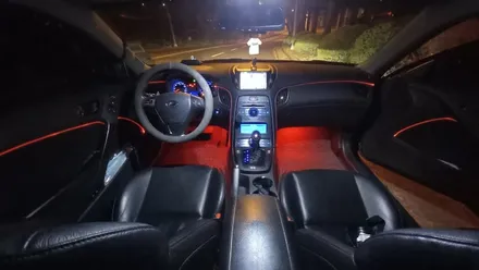 제네시스 쿠페(Genesis Coupe)_BK 엠비언트 라이트(Ambient Light) 작업 / 부산진구