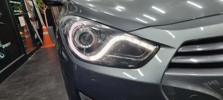 부산 i40 DRL 데이라이트 수리 & LED 번호판등 교체 / 부산진구