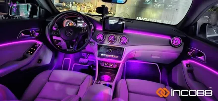 부산 / 벤츠 CLA C117 / 인코브 엠비언트 라이트 버전2 + 버전5 MIX / 부산진구