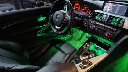 부산 BMW 4시리즈 420D (F32) 엠비언트 라이트 비노출 전문시공 / 인코브(INCOBB) 부산지사 / 부산진구