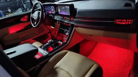 부산 카니발 KA4 비노출 순정형 엠비언트 라이트는 인코브 부산지사에서 / LED RGB 무드등, 풋등 / 부산진구