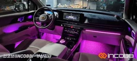 부산 / KA4 카니발 / 엠비언트 라이트 / 인코브 부산지사 / 부산진구
