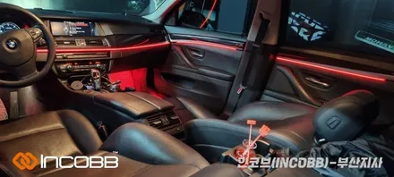 부산 / BMW 520D F10 5시리즈 / 인코브 순정형 엠비언트 장착으로 세련미 탑재~! / 부산진구