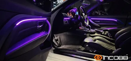 BMW 428i F32 컨버터블 인코브 순정형 엠비언트 시공으로 아름다운 분위기가 완성됩니다. / 부산진구