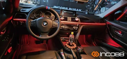 부산 / BMW 320d F30 / 엠비언트 라이트 / 인코브 부산지사 / 부산진구