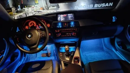 부산 BMW 4시리즈 420D (F32) 엠비언트 라이트 비노출 전문시공 / 인코브(INCOBB) 부산지사 / 부산진구