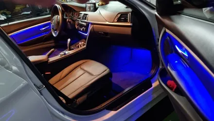 부산 BMW 3시리즈 320D F30 엠비언트 라이트 시공 / 인코브 커스텀 엠비언트 버전3 / 부산진구