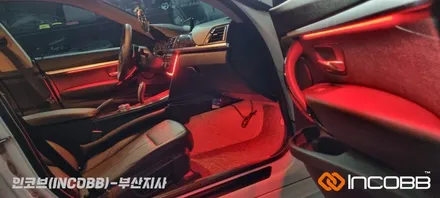 부산 / BMW 3GT F34 / 엠비언트 라이트 / INCOBB BUSAN / 부산진구
