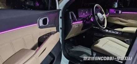 더 메인스트림, 더 뉴 쏘렌토 페이스리프트 엠비언트 라이트 시공 / 부산진구