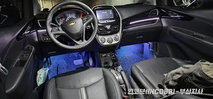 부산 더 뉴 스파크 인코브 엠비언트 라이트 부분시공 만족도 최강! / 부산진구